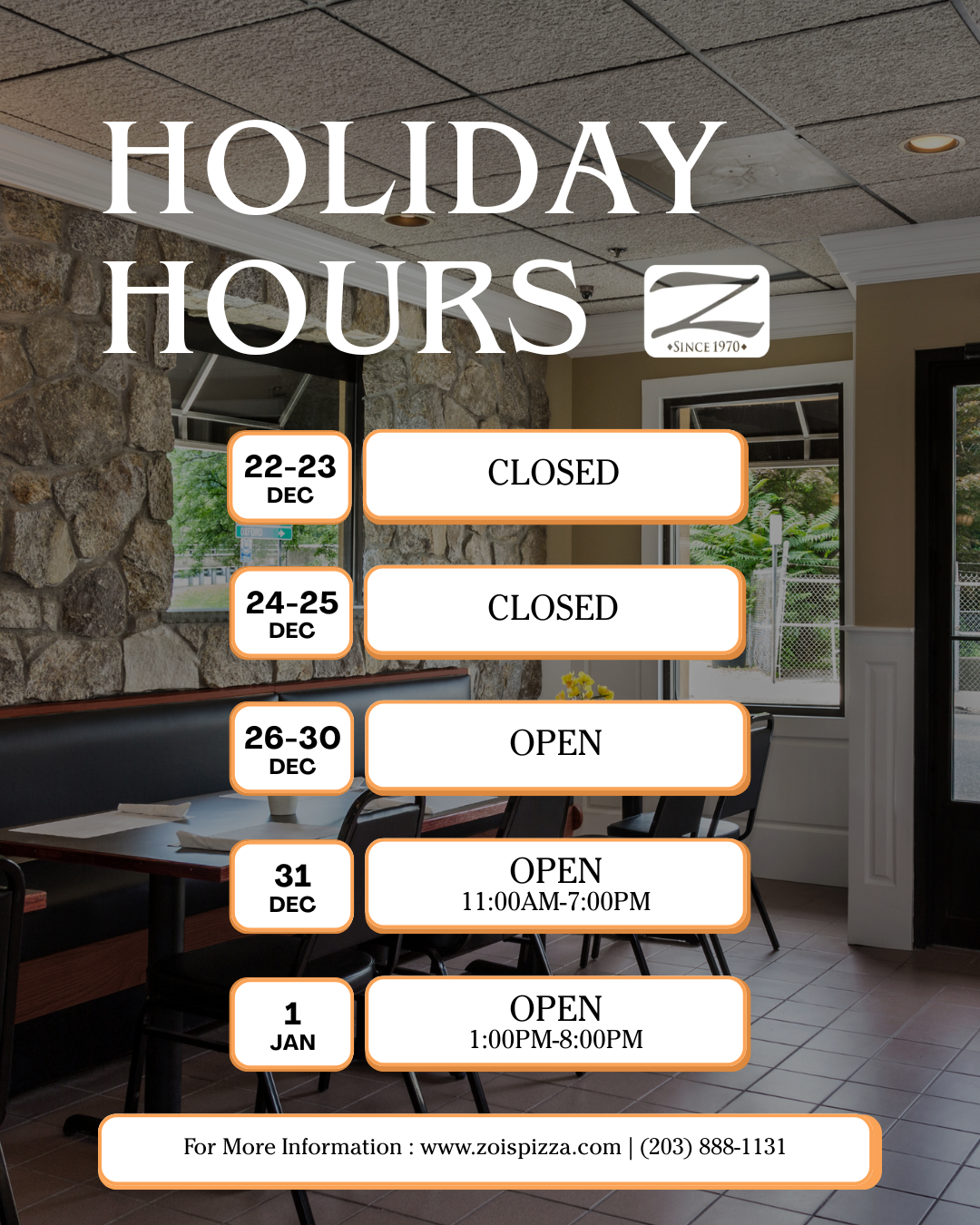 Zois hours for the holidays (3)
